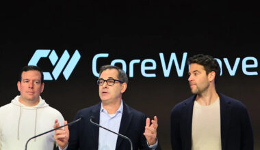 CoreWeave Founders Shield Fortunes With $3.3 Billion Stock Sales