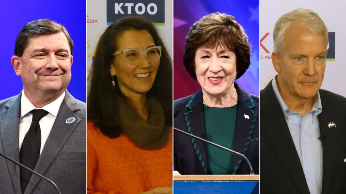 Bitter personal attacks and Trump’s war in Iran highlighted in Thursday’s Senate debates in Alaska and Maine