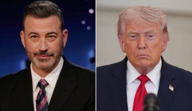 Jimmy Kimmel threatens to call the FCC on Trump for suggesting Iran should bomb California