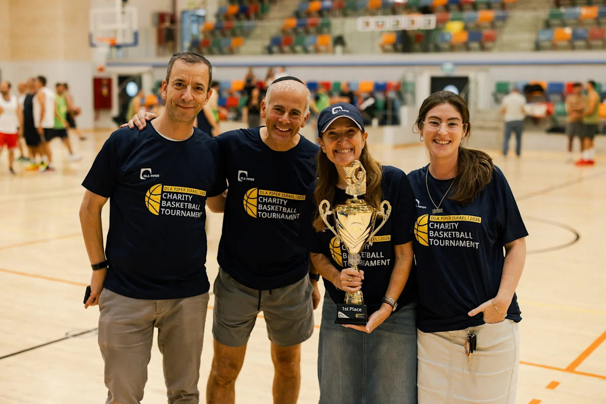 Israeli law firms raise NIS 172,000 for northern communities in charity basketball tournament