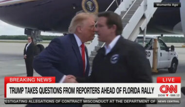 Trump Confronted About Top Amb Saying ‘Absolutely’ Iran Strikes Possible This Weekend