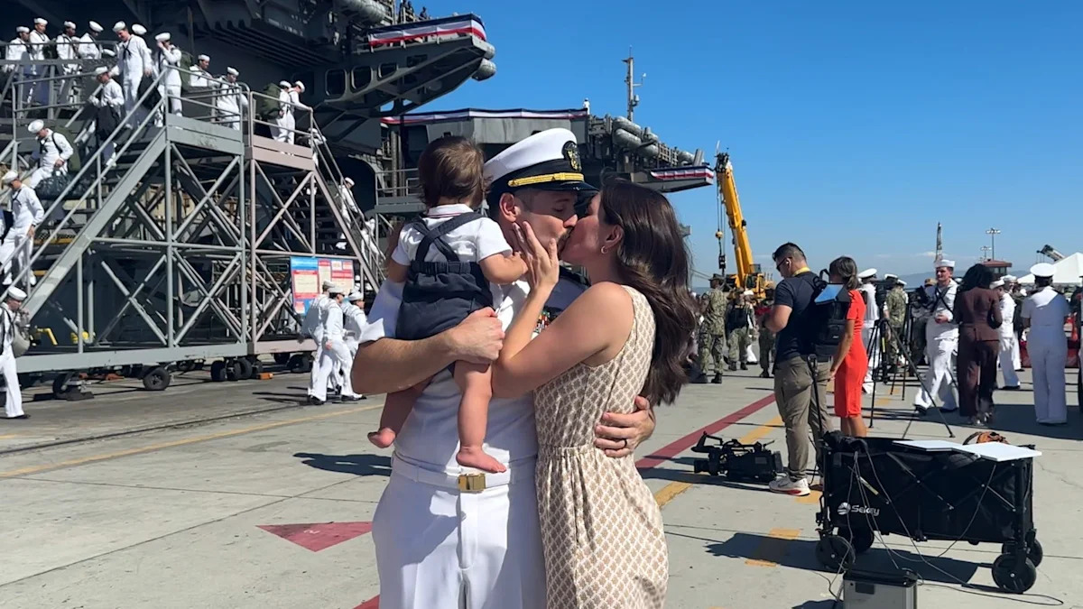 USS Lincoln Returns Home Amid Concerns Over Toll of Iran War
