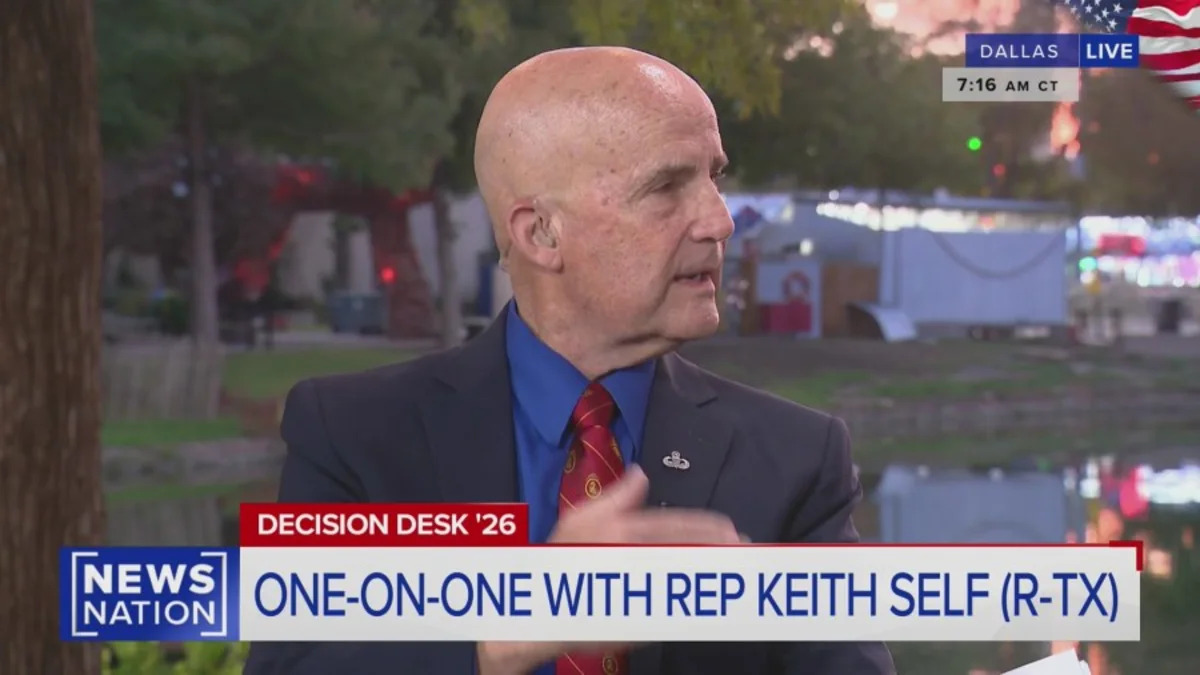 Texas Republican congressman says people are unsettled by the war in Iran