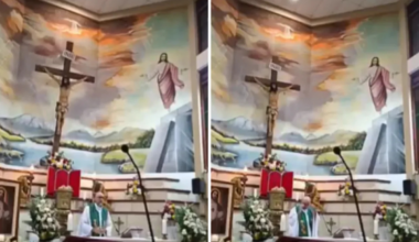 Priest dies after crucifix falls on him during mass livestream