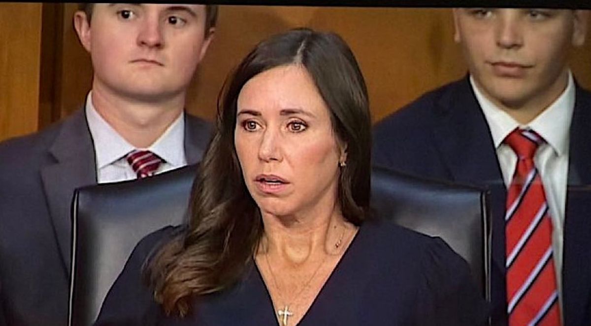 GOP Senator's Befuddled Reaction To Eric Schmitt Gaffe Goes Viral On Social Media