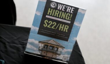 US jobs market defies Iran war energy shock as layoffs fall