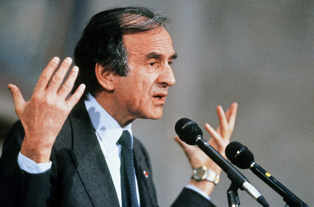 Elisha Wiesel: The Death of the Nobel Peace Prize