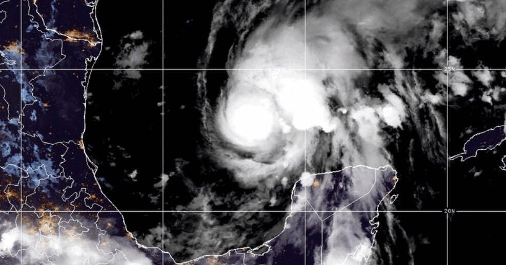 Isaias becomes first hurricane of 2026 Atlantic season, threatens northern Gulf Coast. See maps, forecast path.