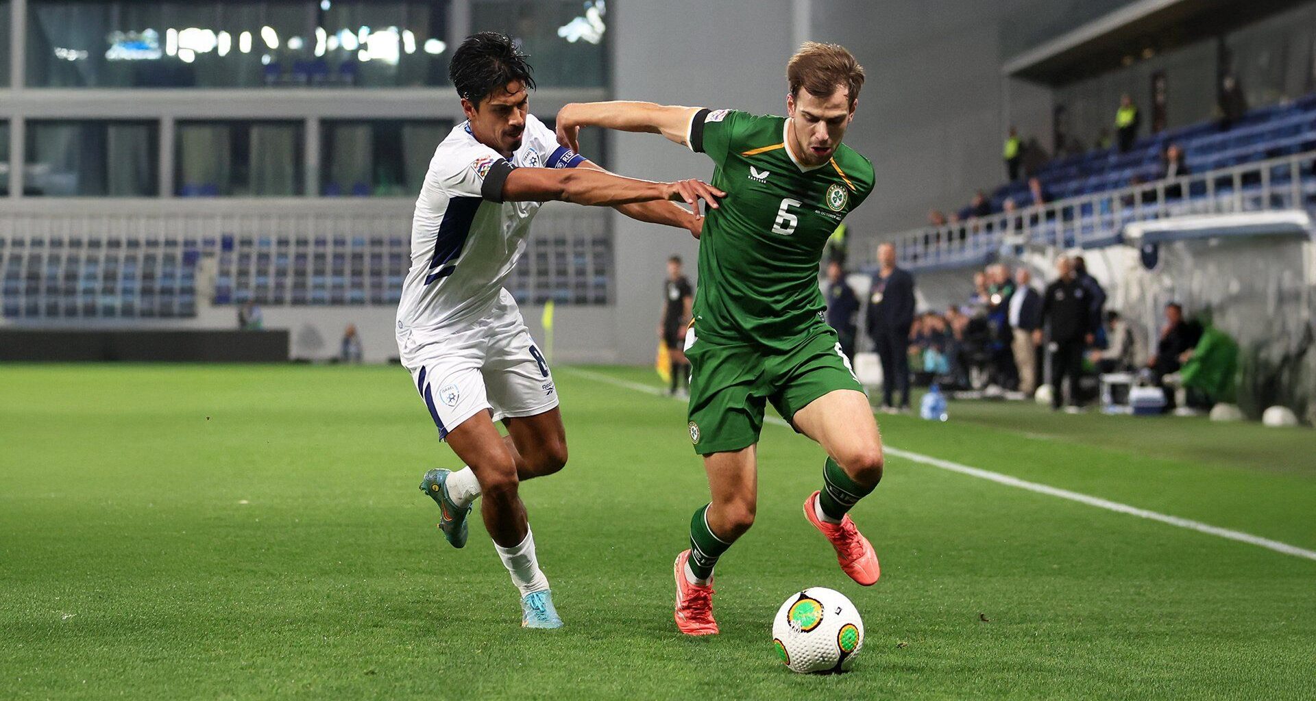 Spitting allegations as Ireland and Israel fight out ill-tempered draw | Israel-Palestine conflict