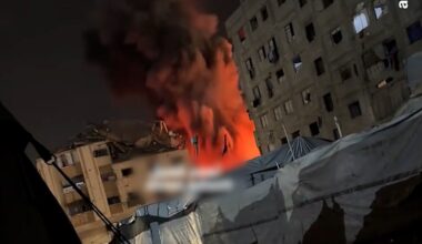 Israeli attack destroys building in Gaza one year into ‘ceasefire’ | Gaza News