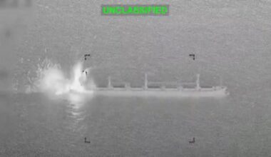 US bombs cargo vessel in Gulf of Oman ‘trying to run Iran blockade’ | US-Israel war on Iran