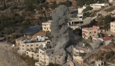 Israeli forces blow up homes of Palestinians accused of killing soldiers | Israel-Palestine conflict