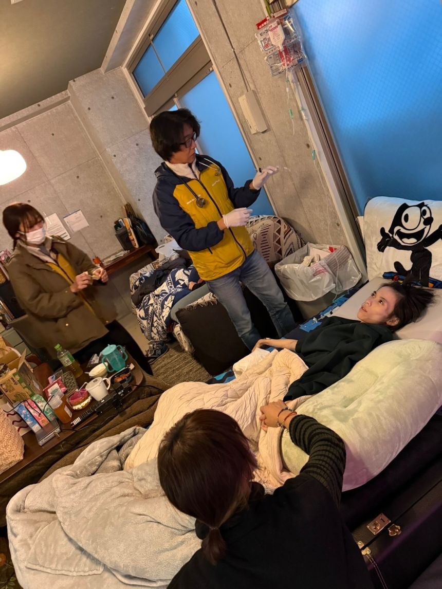 Runa grew suspicious of authorities and resisted attempts to take her to hospital.