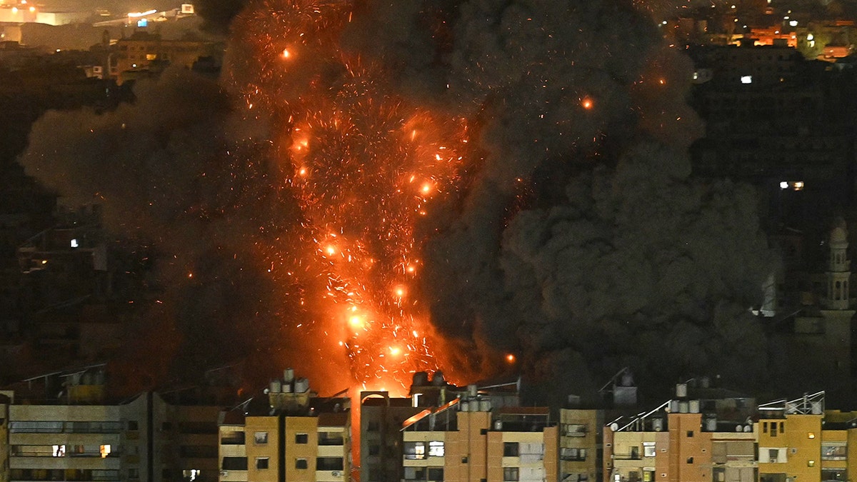 IDF striking Hezbollah targets in Beirut.