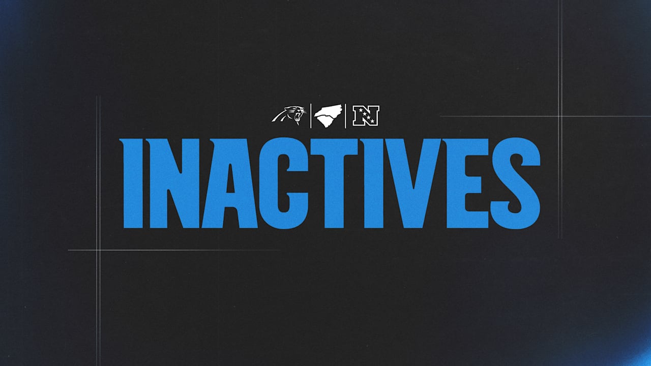 Week 4 Inactives vs. Detroit: Jalen Coker out this week - Carolina Panthers