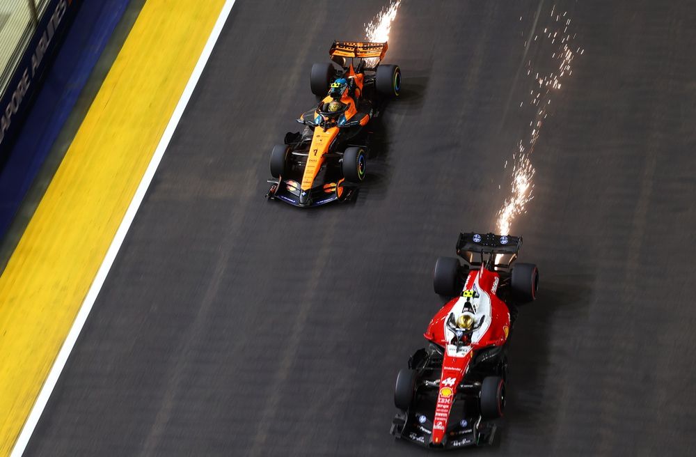 Lewis Hamilton, Ferrari, Lando Norris, McLaren