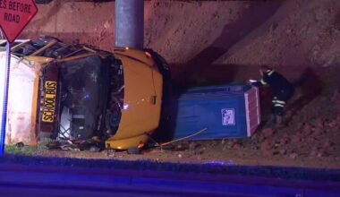 Salem High School bus crash leaves 12 injured