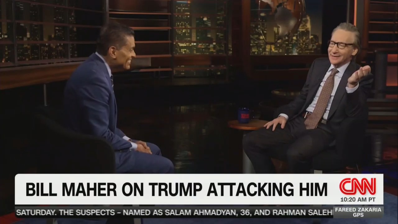 Bill Maher Argues Trump Doesn't Like 'Boring A**-Kissers'