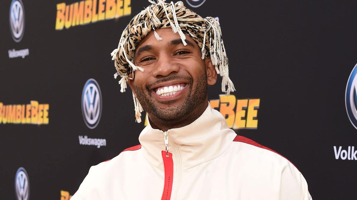 Mike Holston attends the Bumblebee film premiere in Hollywood.