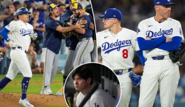 Dodgers face an offseason reckoning after stunning NLCS sweep