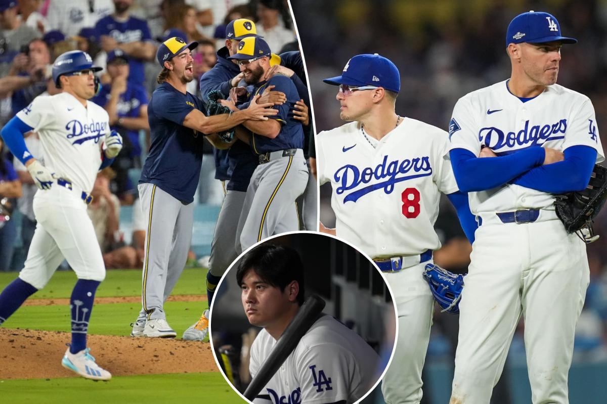 Dodgers face an offseason reckoning after stunning NLCS sweep