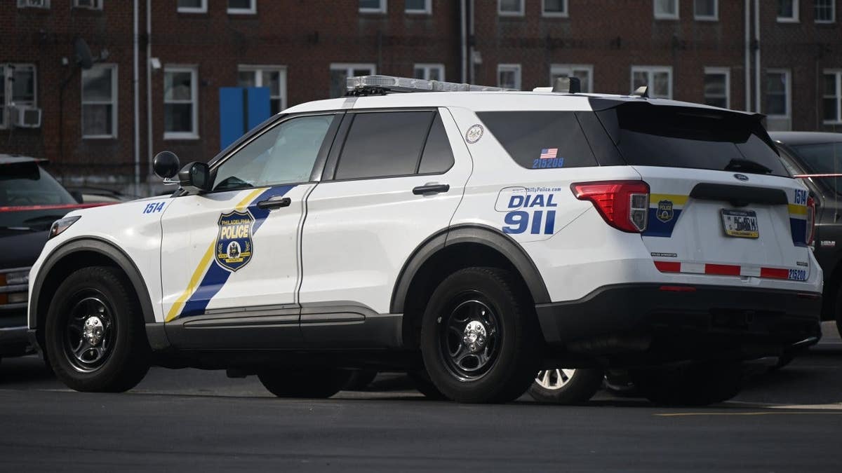 A Philadelphia Police vehicle