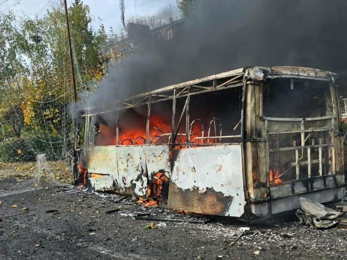At least 33 dead after Russian glide bomb strikes Kramatorsk buses