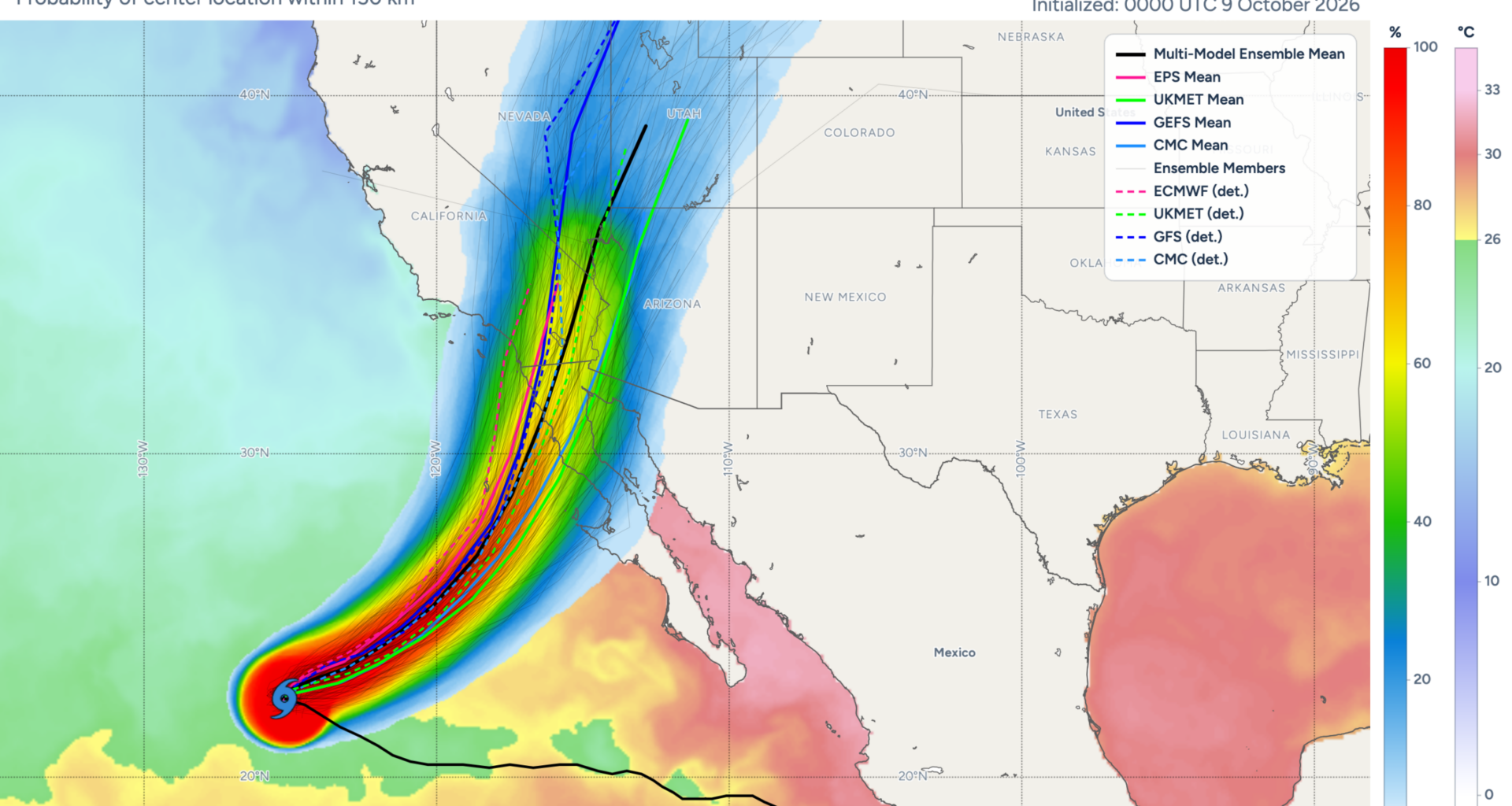 Remarkable weather weekend ahead as Tropical Storm Rachel approaches San Diego and early-season trough ends record-breaking autumn heatwave