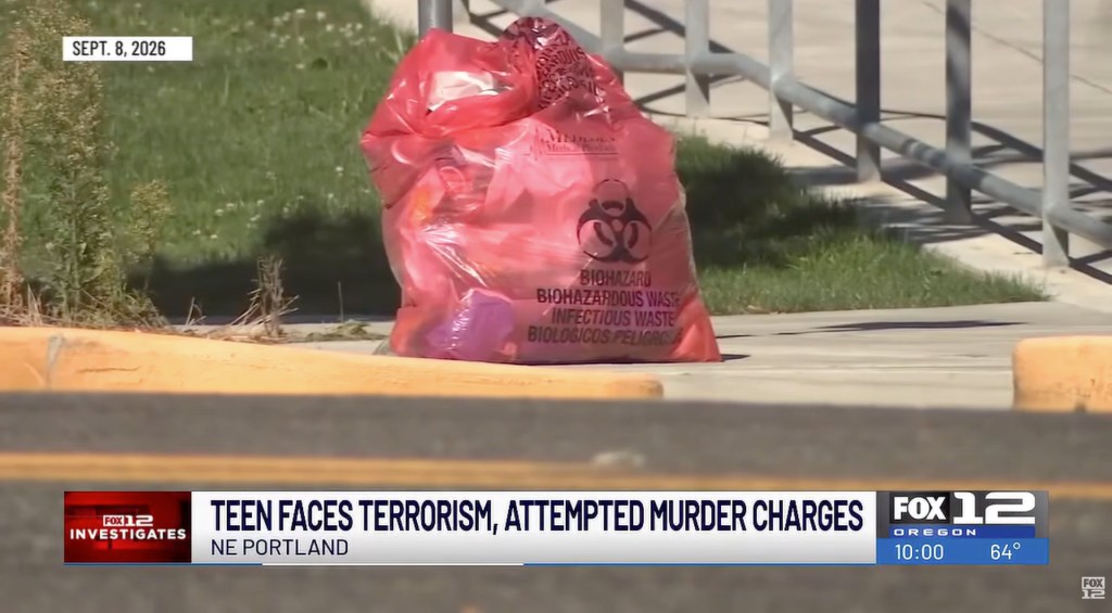 The teenager, whose name has not been released because of his age, faces 10 counts of attempted aggravated murder, one count of attempted first-degree murder, one count of attempted second-degree murder, one count of first-degree domestic terrorism and one count of second-degree domestic terrorism.