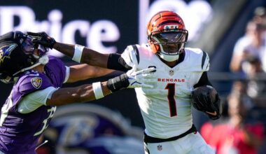 Ja’Marr Chase’s passionate halftime speech flipped the Bengals’ day vs. Baltimore Ravens