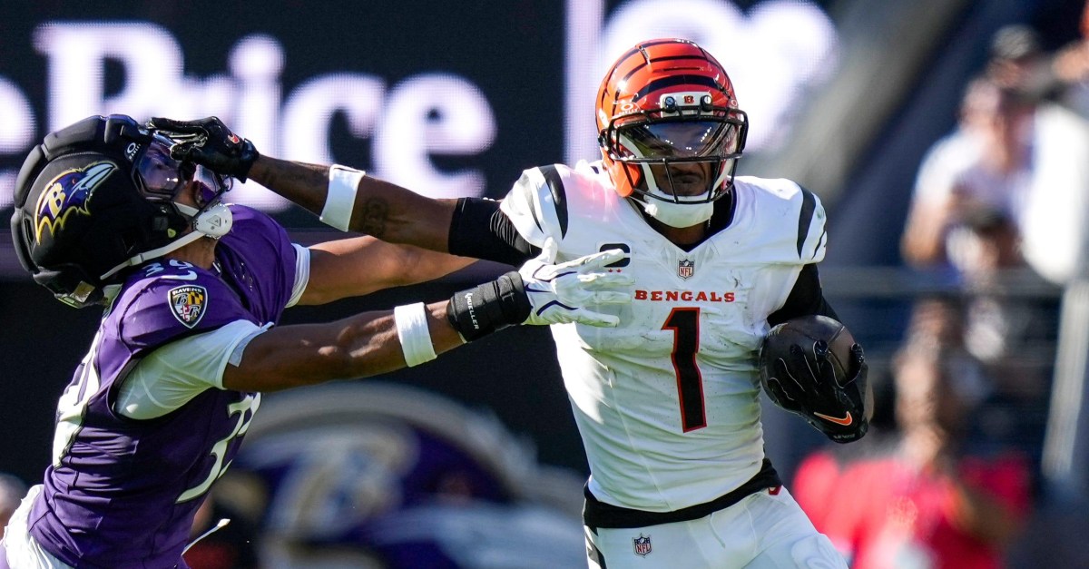 Ja’Marr Chase’s passionate halftime speech flipped the Bengals’ day vs. Baltimore Ravens