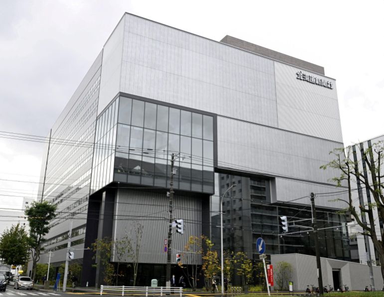 The Hokkaido Shimbun newspaper headquarters in Sapporo, Hokkaido Prefecture, Japan, October 14, 2026 in this photo taken by Kyodo