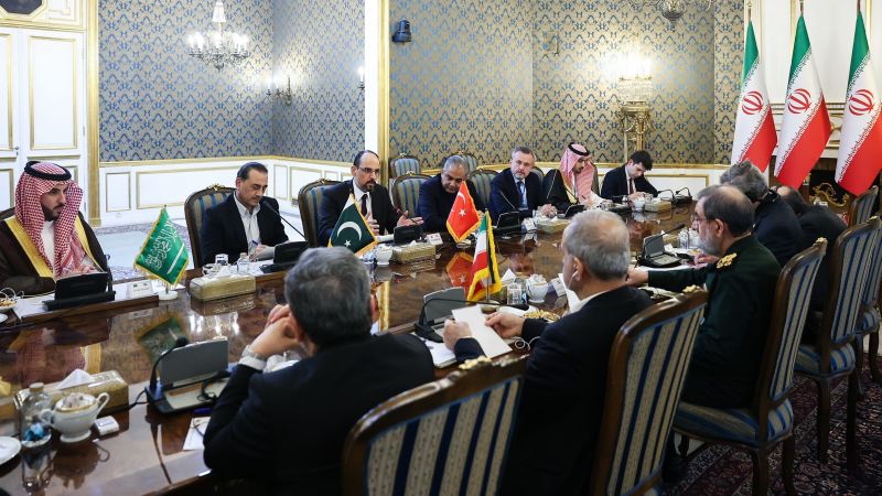 Iran hosts Saudi Arabia and regional powers as fears grow of return to war