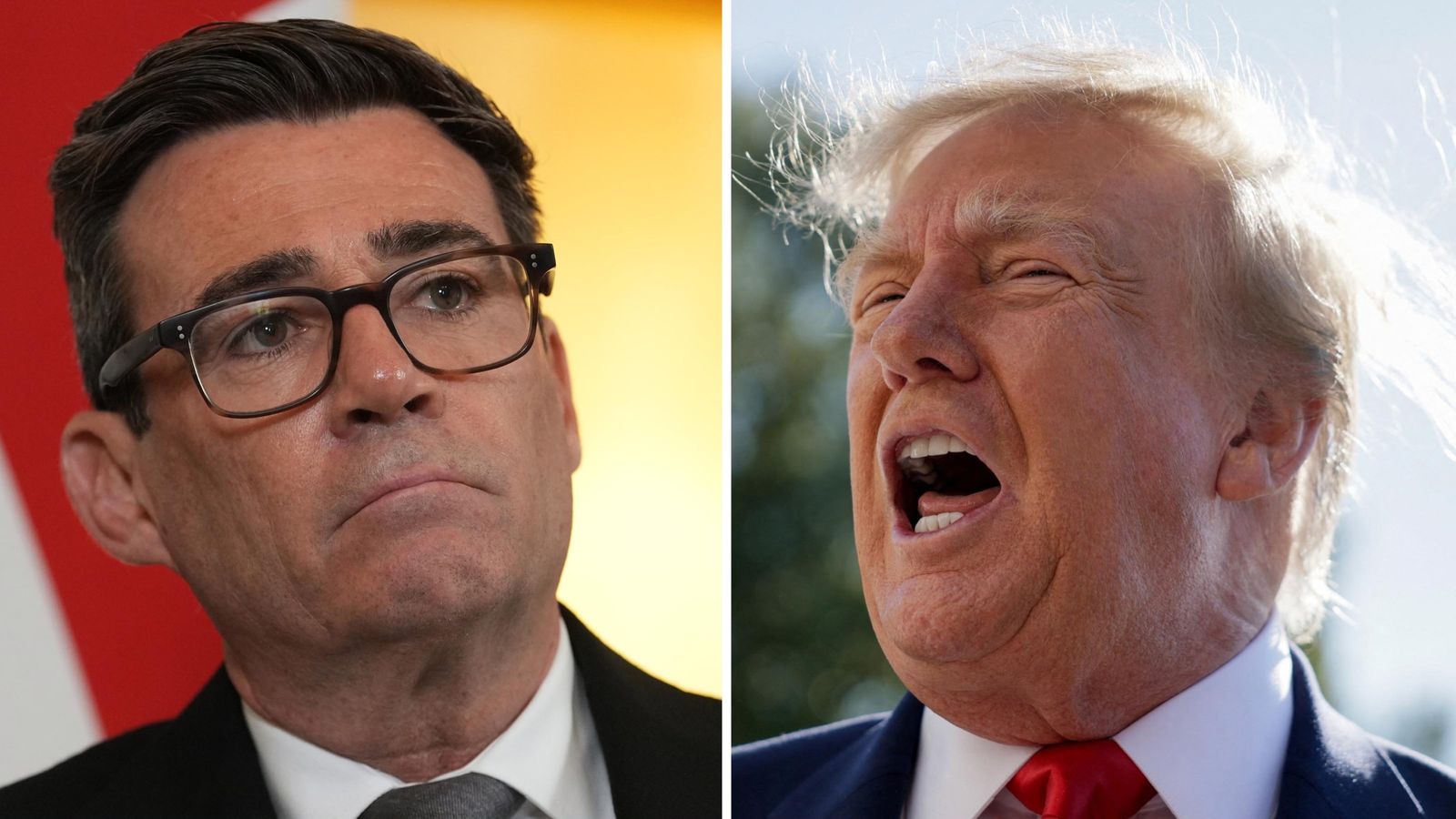 Donald Trump tells Andy Burnham the UK will become 'very rich' by drilling in the North Sea | UK News