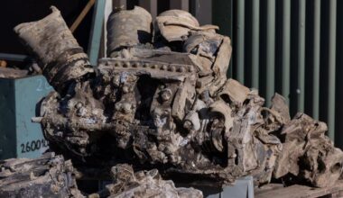 Wreckage of Soviet World War II fighter plane, pilot's personal items found buried underground in Hungary