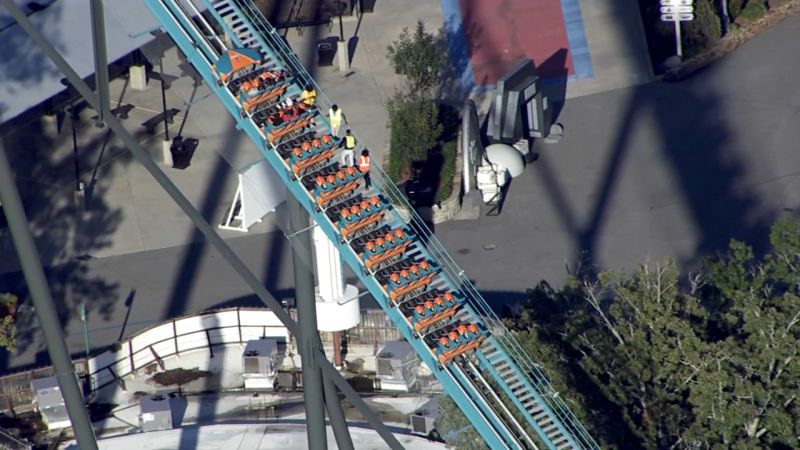 Man dies after falling off roller coaster at Six Flags Over Georgia, police and witnesses say