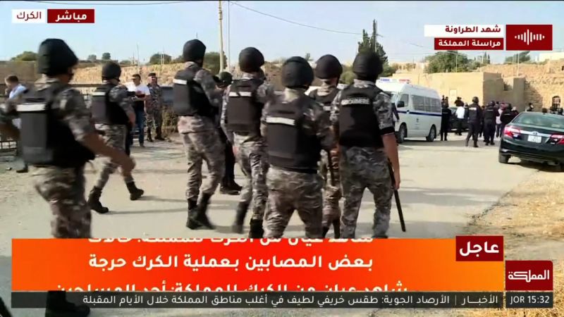 At least 7 people killed in unprecedented shooting at church in Jordan