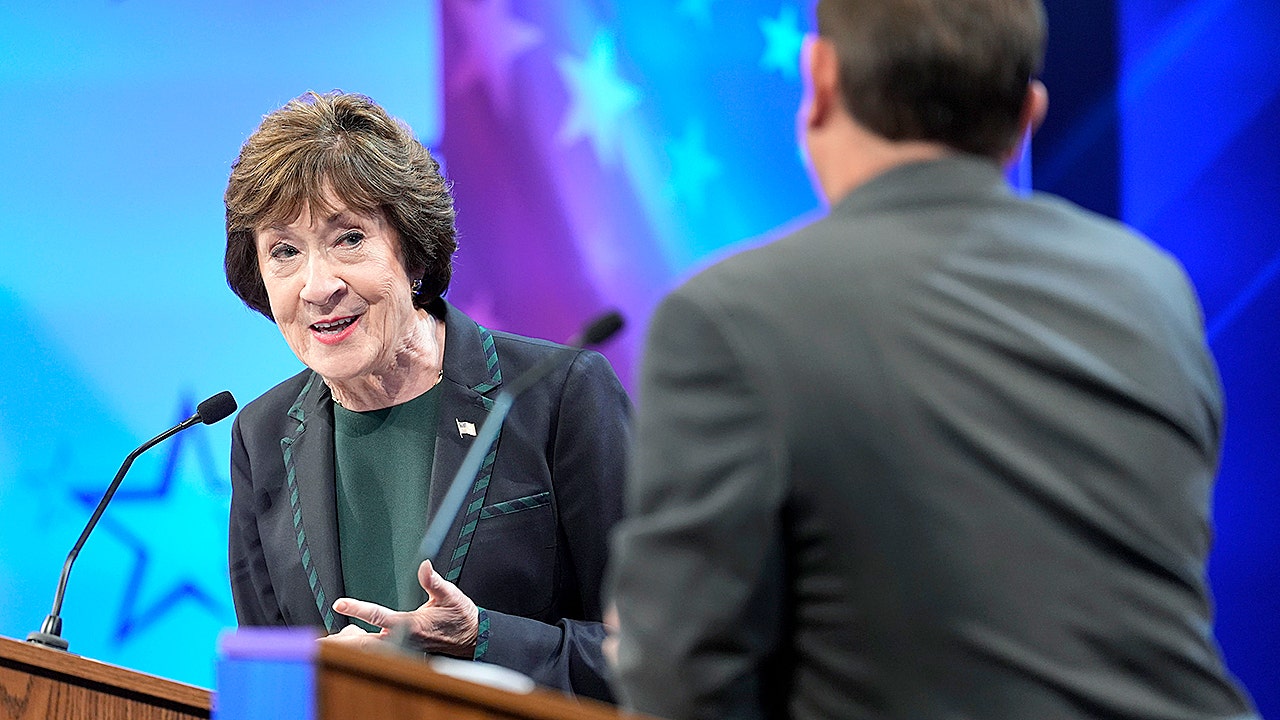 Susan Collins and Troy Jackson clash over protester in Maine debate