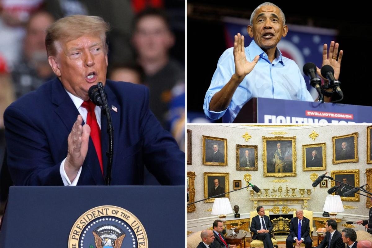 Trump fires back at Obama over 'Cheesecake Factory' jab about White House