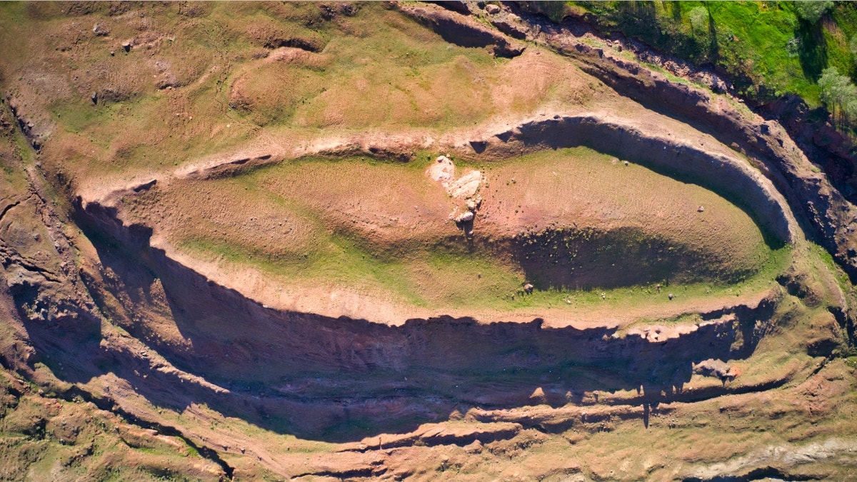 Durupinar site aerial close-up