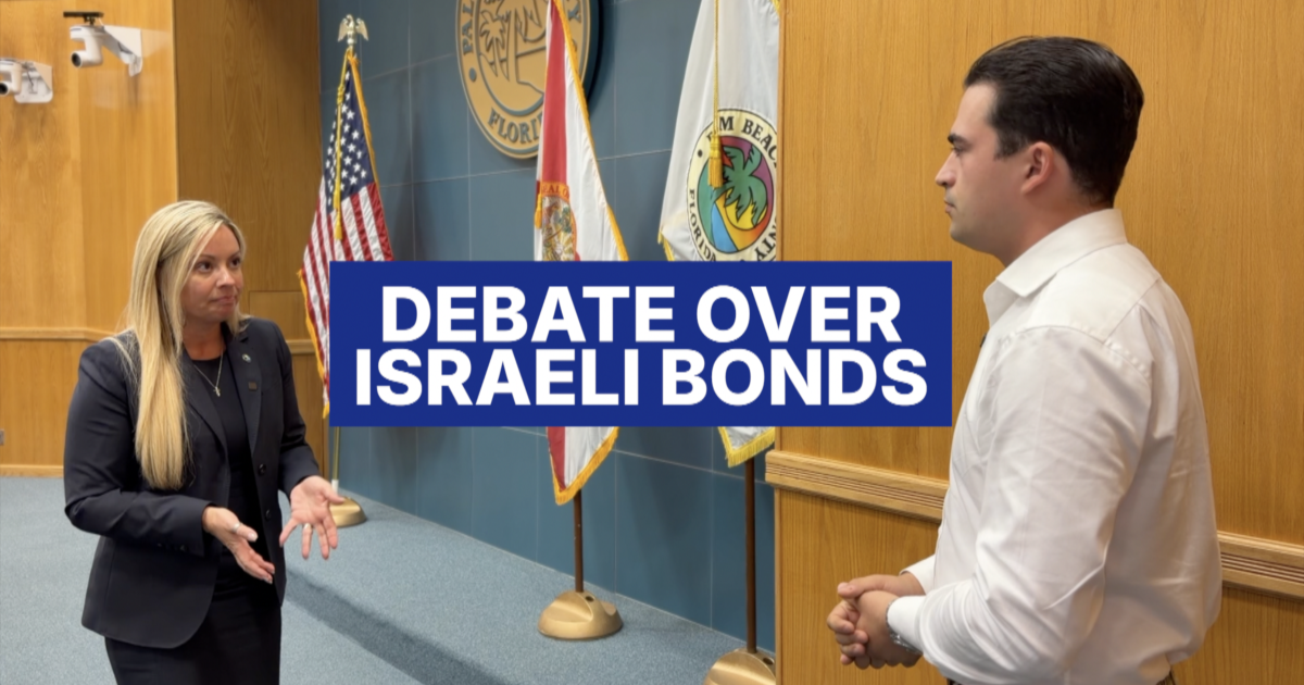 Debate heats up over Palm Beach County's Israeli bond investment