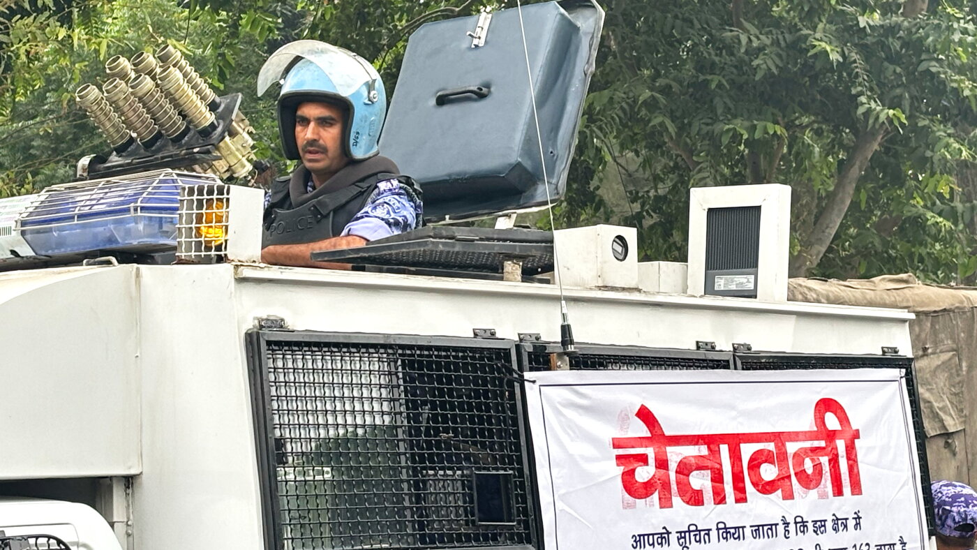 India cracks down on youth protests as anger grows against Modi and election chief : NPR