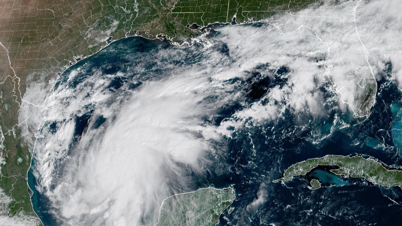 Isaias strengthens into the first hurricane of the Atlantic season : NPR