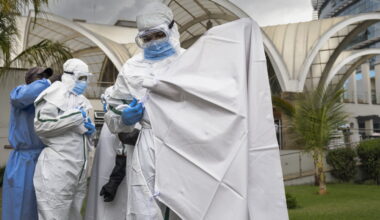 Authorities investigating if first Kenya and Nigeria Ebola cases crossed paths : NPR