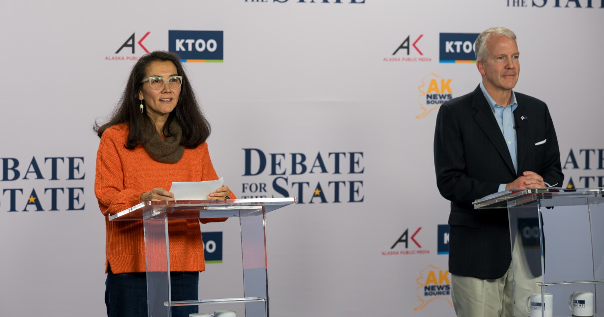 Sullivan, Peltola trade verbal blows, accuse the other of lying during ‘Debate for the State’