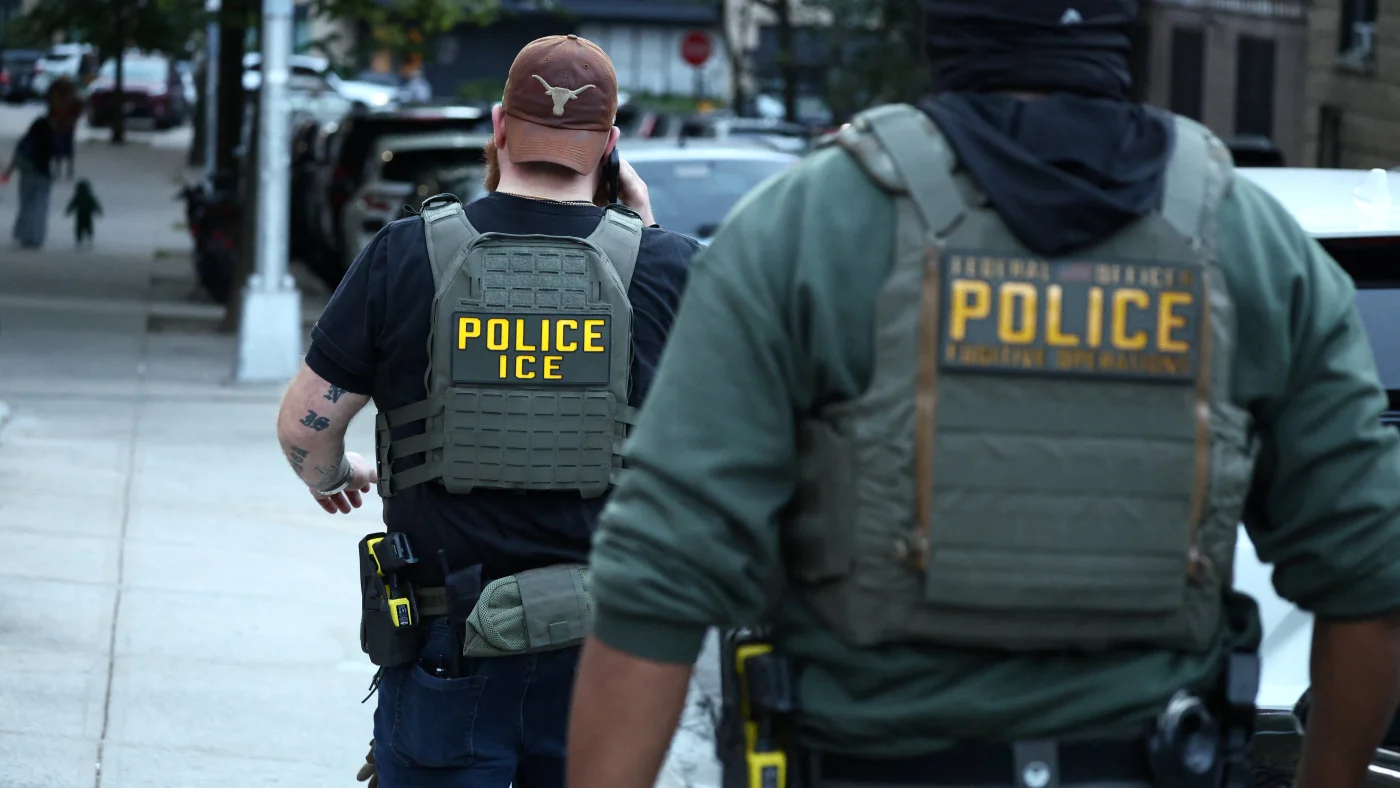 Partnerships between ICE and local police surge, report finds : NPR