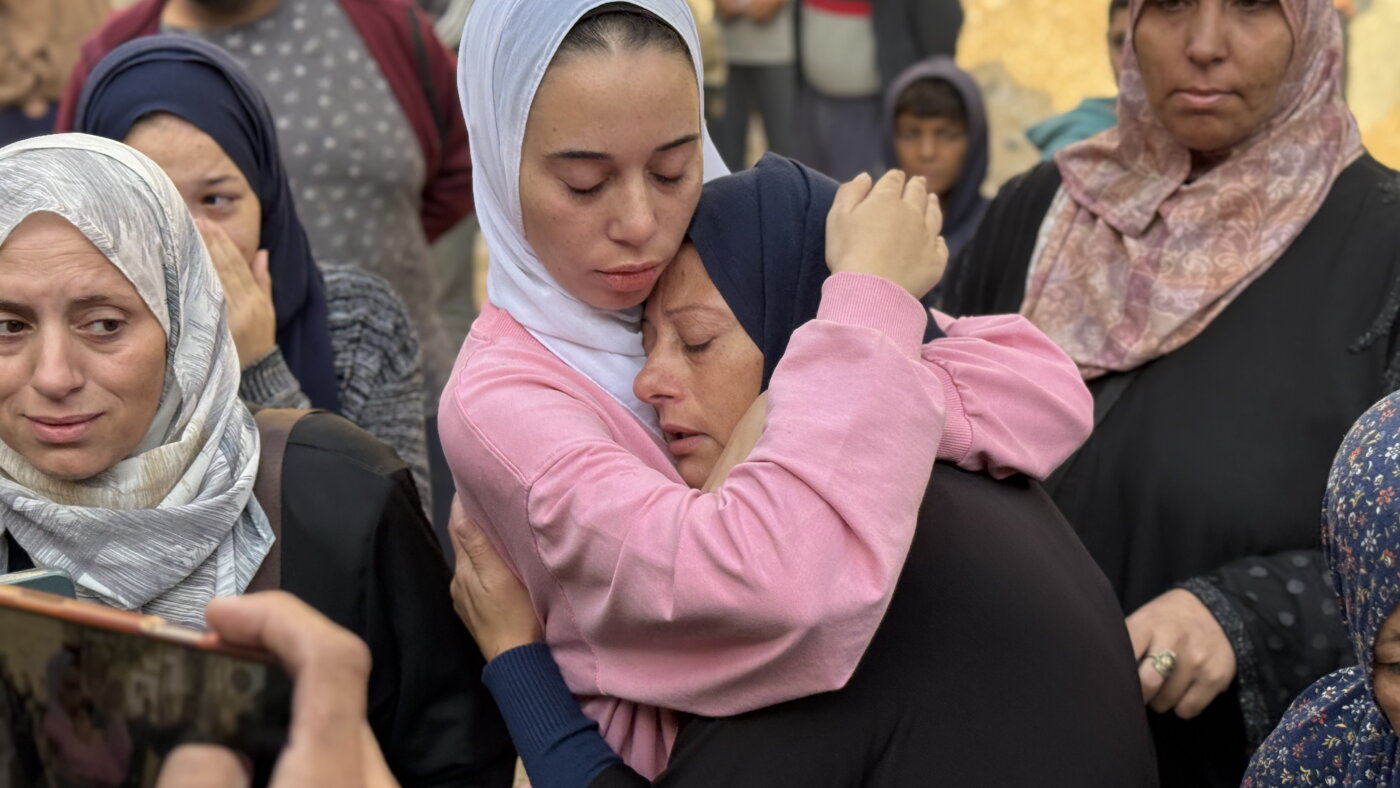 NPR's Anas Baba captures one year of ceasefire in Gaza : The Picture Show : NPR