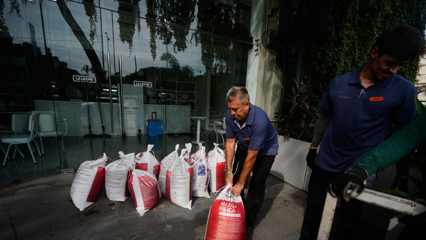 Hurricane Simon nears Mexico with 155 mph winds and flooding fears : NPR