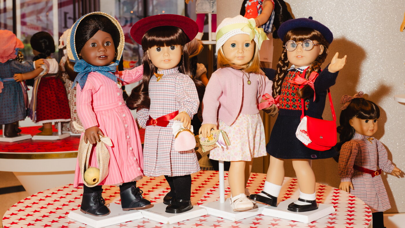 The American Girl doll turns 40 : NPR
