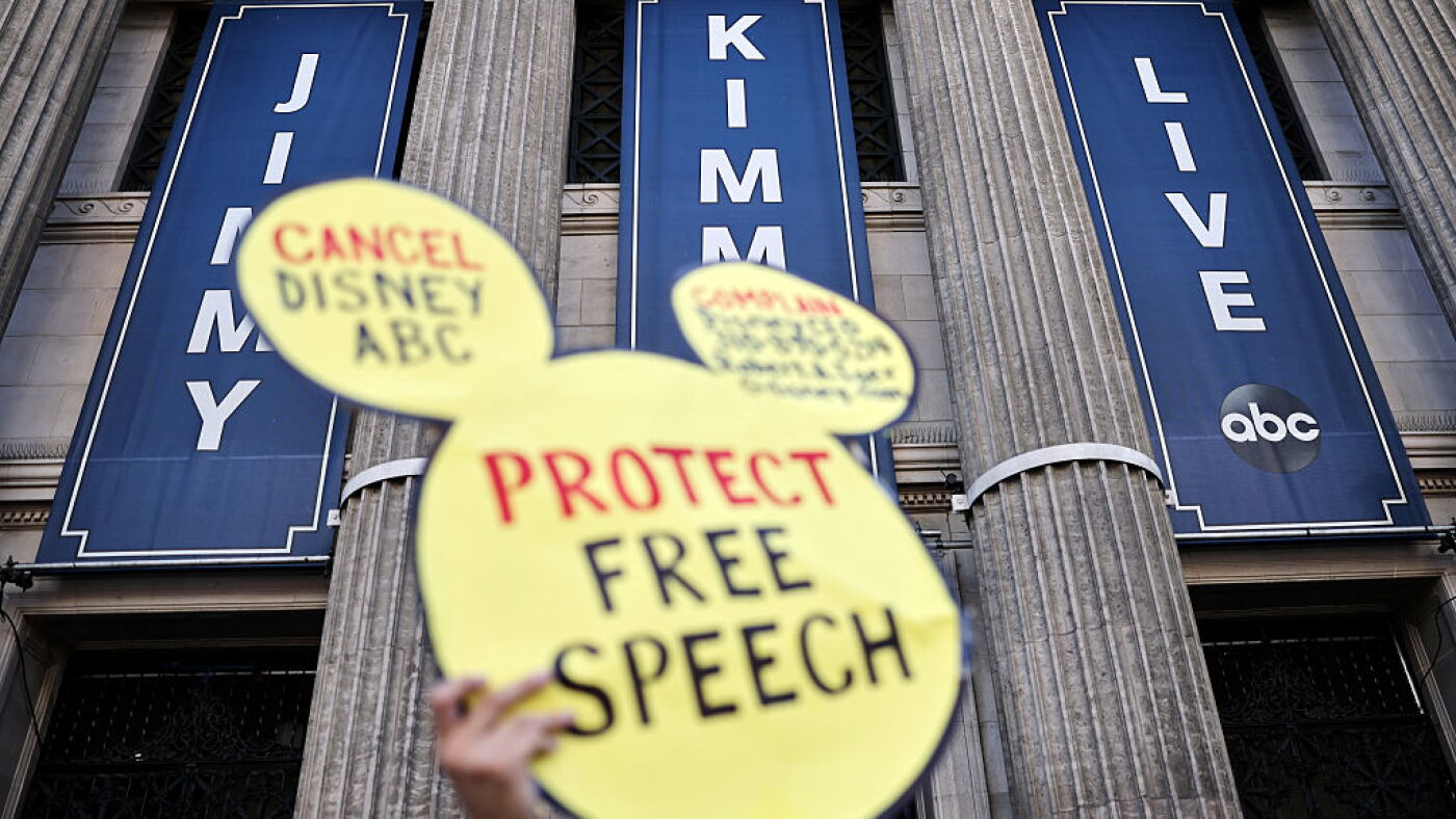 Disney, ABC battle Trump's FCC in court over free speech protections : NPR